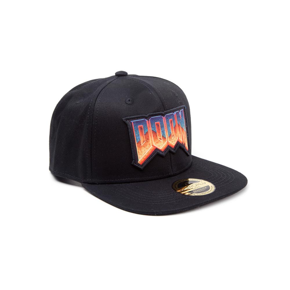 Doom - Logo Snapback Pet - Zwart